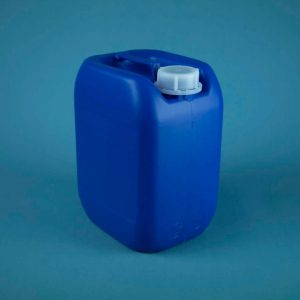 6l Plastic Jerry Can HDPE UN liquid blue bottle with white cap