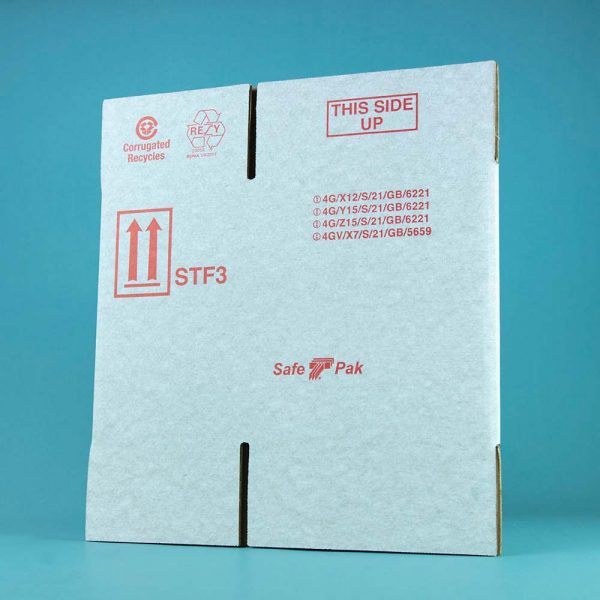 STF3 - Flat - UN 4G/4GV Fibreboard Box