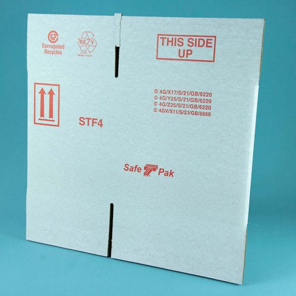STF4 - Flat - UN 4G/4GV Fibreboard Box